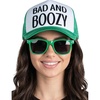 Hat & Sunnies Set - Bad and Boozy (Kelly Green)