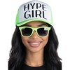 Hat & Sunnies Set - Hype Girl (Neon Green)