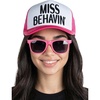 Hat & Sunnies Set - Miss Behavin' (Hot Pink)