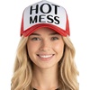 Hot Mess - Red/White