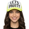 Let's Party - Neon Yellow/White
