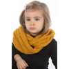 image:imageFunky Junque Girls Scarves 100 Acrylic Knit Kids Infinity Scarf Toddler Balaclava Neck Warmer Winter Circle GaiterMustard