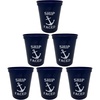 6 Ship Faced Cups