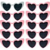 10 Pack - 1 White & 9 Pink