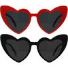2 Pack - 1 Red & 1 Black