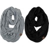 2 Pack: Black & Dove Grey