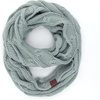 image:imageFunky Junque Infinity Scarf for Women  Oversized Chunky Winter Scarf Colorful Fall Scarves Soft Sweater Wrap Cozy StyleWinter Mint