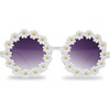 Round Daisy Flower - White