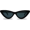 Narrow Cat-eye - Black