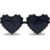 Scallop Heart - Black