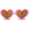 Scallop Heart - Hot Pink