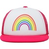 Rainbow - Hot Pink/White