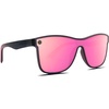 image:imageFunky Junque Mirrored Sunglasses Reflective 80s Style Shades  Lightweight frameless sunglasses with reflective mirror lenses for driving beach days festivals amp unisex 80s styleLight Pink