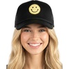 Smiley Face - Black/Yellow