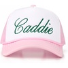 Caddie - White/Light Pink