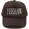 image:imageFunky Junque Premium Mesh Snapback Trucker Hat  Stylish Comfort for All  Patriotic Humor amp More  Lightweight Foam Trucker Hat with Adjustable Snapback Concerts Festivals and Weekend Wear Funny Trucker HatsYeehaw  Brown