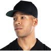 Black W/ Green Under Brim