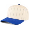Pinstripe - Royal Blue/Beige
