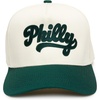 Philly (Cursive) - Green/Beige