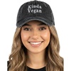 Kinda Vegan - Washed Distressed Black