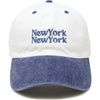 New York New York - Navy/Natural