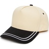 image:imageFunky Junque Womens 2 Tone Trucker Hats  Lightweight Cotton Cap with Sun Protection Golf Beach and Everyday Trendy Caps for WomenBlackBeige