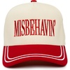 Misbehavin' - Red/Beige