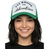 I'll Bring the Adventure - White/Kelly Green