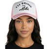 I'll Bring the Alibi - White/Light Pink