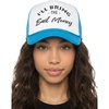 I'll Bring the Bail Money - White/Aqua