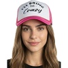 I'll Bring the Crazy - White/Hot Pink