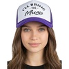 I'll Bring the Music - White/Dk. Purple
