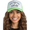 I'll Bring the Shots - White/Neon Lime