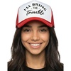 I'll Bring the Trouble - White/Red