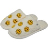 image:imageFunky Junque Womens Fuzzy House Slippers  Cozy Indoor Outdoor Fluffy Clog Christmas Slippers Soft Bedroom Shoes for WomenMini Smiley