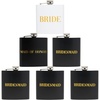 6 Pack: Bride  Maid of Honor & 4 Bridesmaid