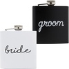 2 Pack: Groom (Black) & Bride (White)