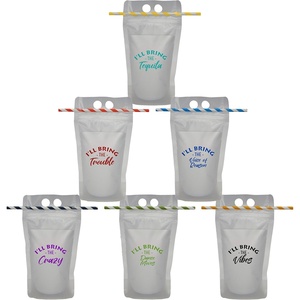 image:imageFunky Junque Bachelorette Party Cups  Plastic Drinking Cups Bride Wedding Favors Bridal Shower Decorations  Ill Bring the Vibes Matte Black6  Trouble Pack