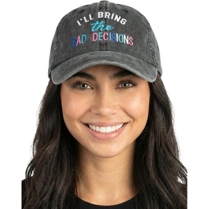image:imageFunky Junque Bachelorette Party Girls Trip Baseball Caps  Cotton hat with embroidery for bachelorette parties bridal showers engagements amp giftsIll Bring the Bad Decisions