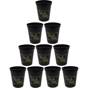 image:imageFunky Junque Bridal Bachelorette Party Cups  1 Wife of The Party 8 The Party10 Pack  Bride Tribe BlackGold