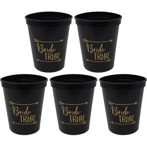 image:imageFunky Junque Bridal Bachelorette Party Cups  1 Wife of The Party 8 The Party5 Pack  Bride Tribe BlackGold