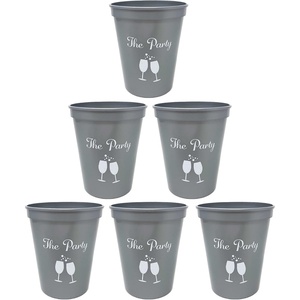 image:imageFunky Junque Bridal Bachelorette Party Cups  1 Wife of The Party 8 The Party6 Pack  The Party SilverWhite
