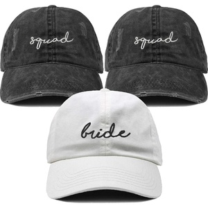 image:imageFunky Junque Bride and Groom Baseball Hats Bachelorette Party Caps  Soft cotton bride and groom hats with embroidered sayings for bachelorette parties showers honeymoons amp gifts1 Bride  2 Squads