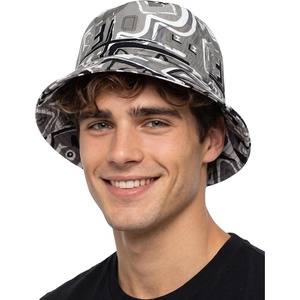 image:imageFunky Junque Bucket Hat for Women  Packable Waterproof Outdoor Sun Hat Mens Beach Fishing HikingAztec Grey