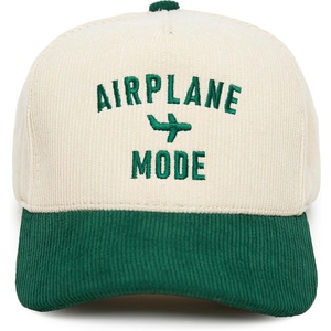 image:imageFunky Junque Corduroy Trucker Hat  Lightweight Corduroy Cap with Sun Protection Golf Beach and Everyday Trendy Caps for Women and MenAirplane Mode  GreenBeige