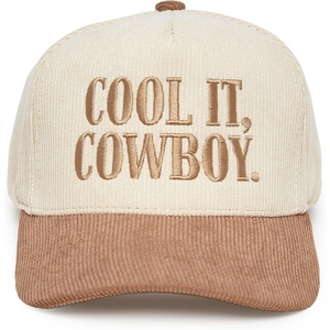image:imageFunky Junque Corduroy Trucker Hat  Lightweight Corduroy Cap with Sun Protection Golf Beach and Everyday Trendy Caps for Women and MenCool It  Cowboy  KhakiBeige
