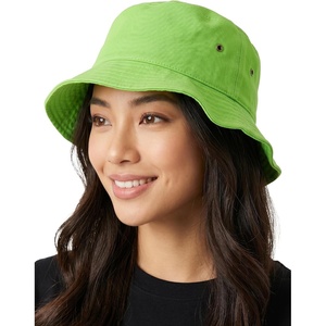 image:imageFunky Junque Cotton Bucket Hat Vintage 90s Reversible Fisherman  100 cotton bucket hat with vintage 90s look for music festivals camping fishing hiking amp the beachNeon Green