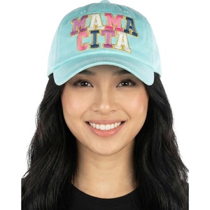image:imageFunky Junque Distressed Baseball Cap Vintage Embroidered Dad Hat  Soft cotton distressed cap with vintage embroidery for music festivals road trips brunch amp weekend styleMamacita  Mint