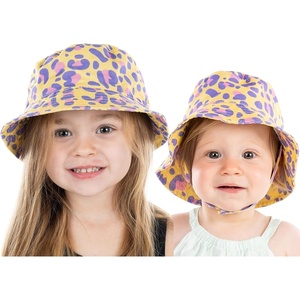 image:imageFunky Junque Family Matching Bucket Hats  Lightweight Cotton Bucket Hat with Sun Protection Mommy amp Me Matching HatsToddlerInfant  Leopard  2 Pack