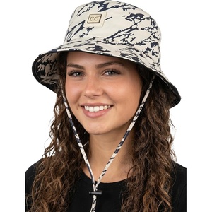 image:imageFunky Junque Flash Reflective Bucket Hat Bendable Brim Raver Cap  Reflective bucket hat with bendable wire brim for music festivals raves night runs biking amp streetwearMarble Beige